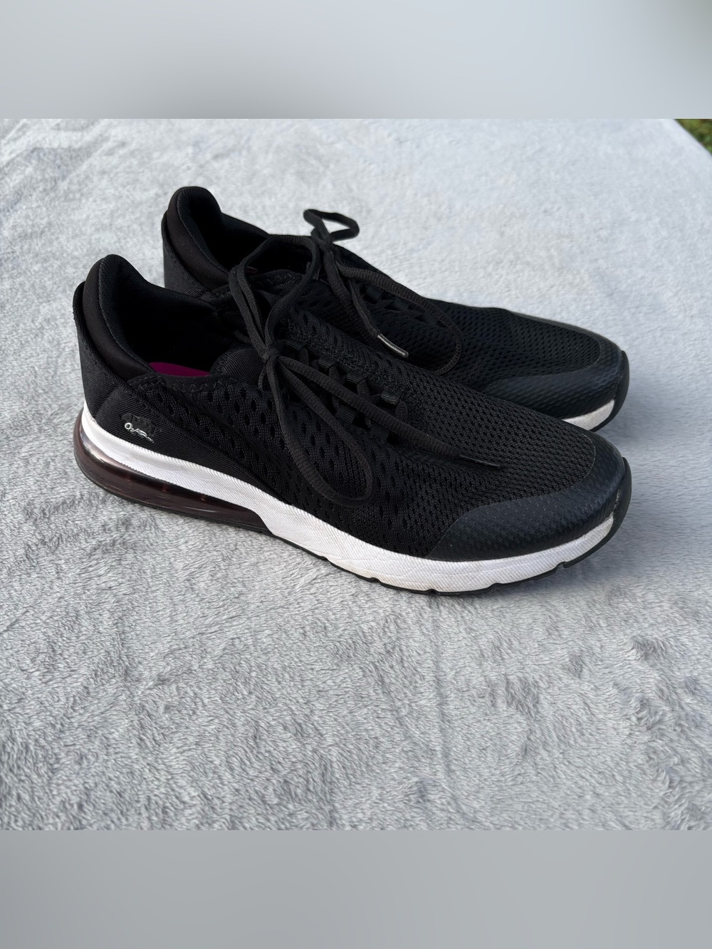 Avia o2 Air Memory Foam Women's Black Size 9 Good Pre-owned
